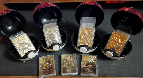 1999 pokemon gold plated