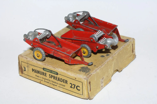 Dinky 27c manure spreader 3 - spreader, x