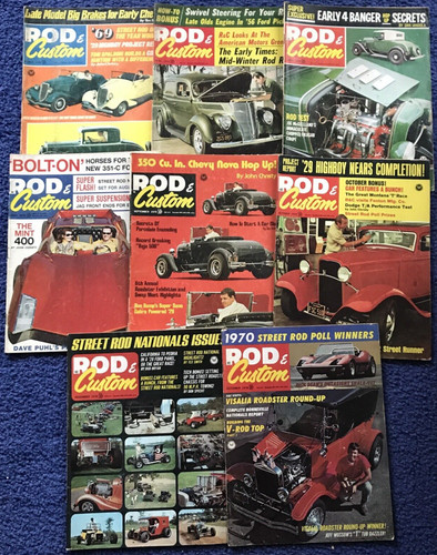 Rod custom magazine lot - &,