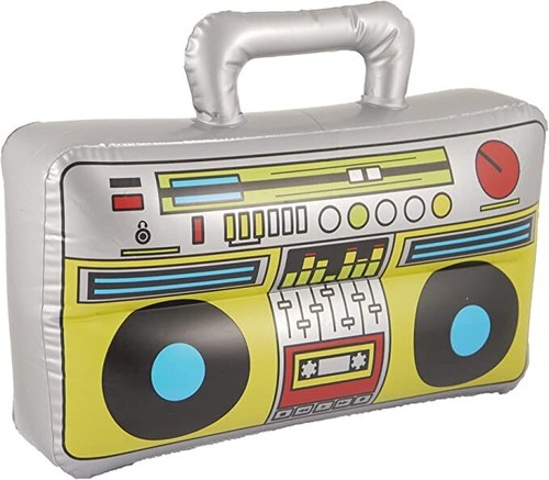 Inflatable boom box - inflatable, blow