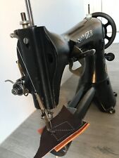 SINGER   ROLLER/WHEEL FOOT   LEATHER INDUSTRIAL CYLINDER ARM SEWING MACHNE