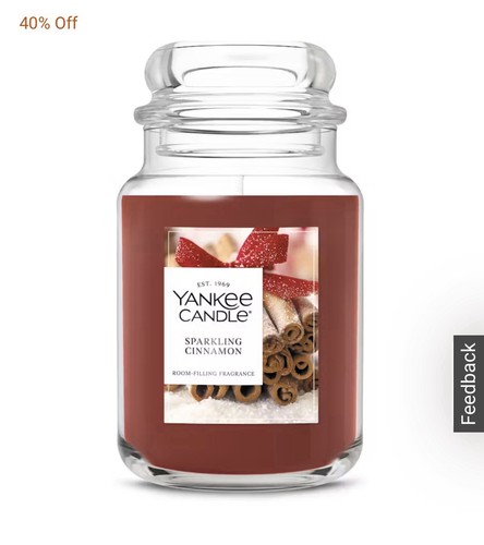 Yankee candle sugared cinnamon - yankee,