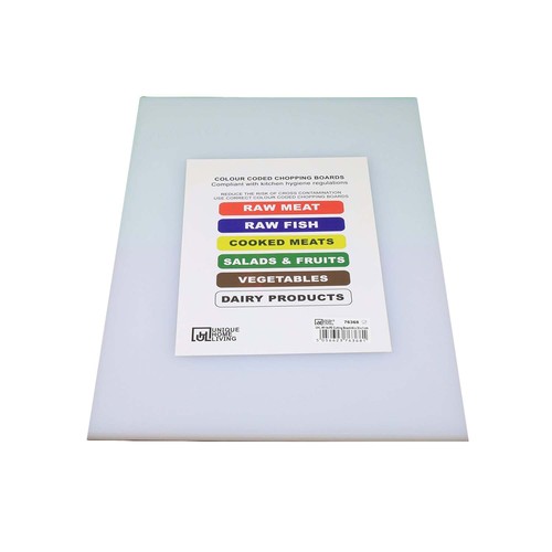 White chopping board - chopping,