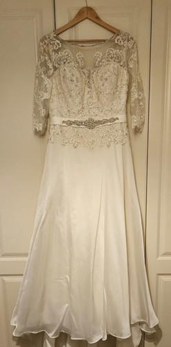 Line wedding dress with - a,