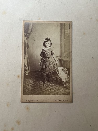 Antique victorian cdv - victorian, h