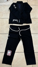 Arte Suave Mens BJJ Brazilian Jiu Jitsu Gi Juditsu G-Team 2Kg Size A1 NEW Black
