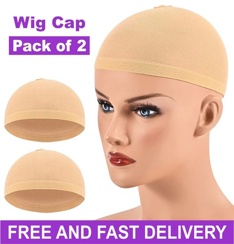 Wig cap unisex nude - wig,