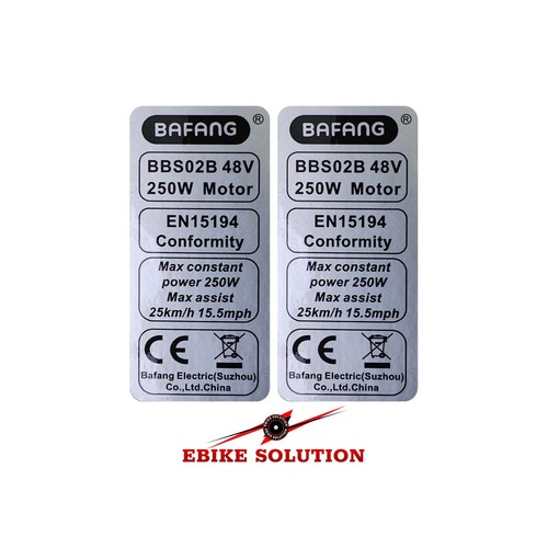 Bafang 250w 48v bbs02b - bafang,