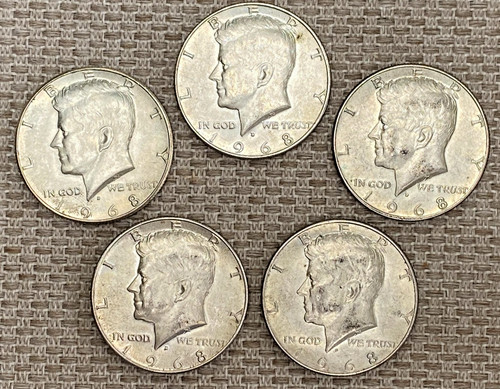Five 1968 john - 1968-d, kennedy