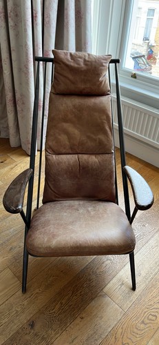 Leather armchair