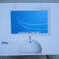 Retro Vintage Apple iMac G4 17