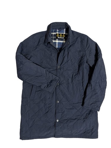 Barbour men navy long - men’s,