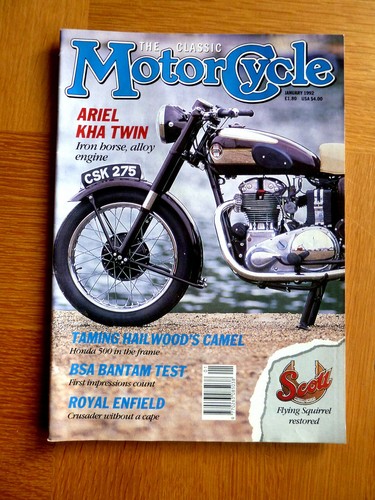 Classic motorcycle magazine - classic,