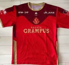 BEAMS Nagoya Grampus J League Uniform Red Gold Toyota Denso Sponsors M/L