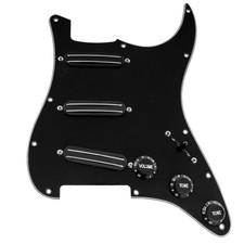 Musiclily 3Ply Black SSS