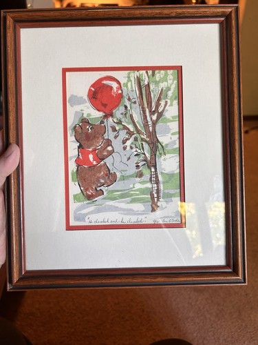 Winnie the pooh climbed - the, “he