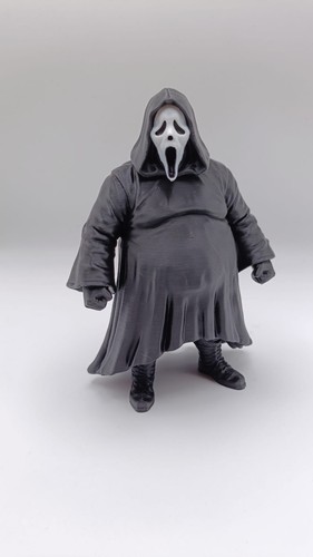Chubby ghost face - face, model
