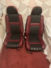 MGTF MGF Red & Black Leather