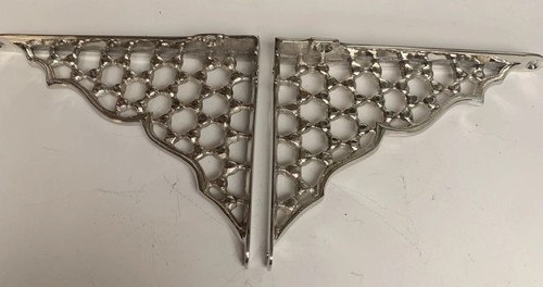Pair polished brass - pair, of