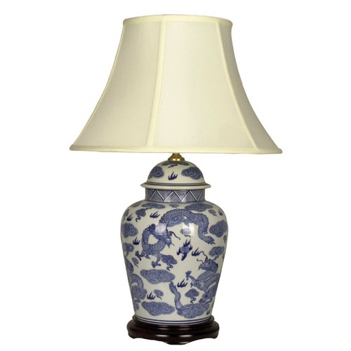 Oriental chinese ceramic table - oriental,