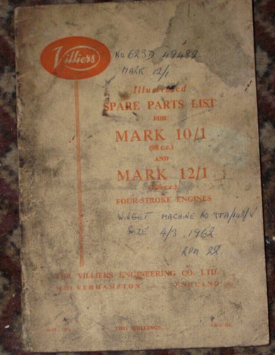 Villiers 98cc mark - 98cc,