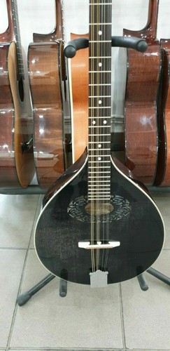 Black octave mandolin short - black,