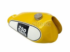 Yamaha XT 250 3Y3 4Y1 Yellow Painted Gas Petrol Fuel Tank (1980-1990)