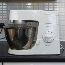 Kenwood Chef Classic KM330 Food Mixer Stainless Steel Bowl Attachments Excellent