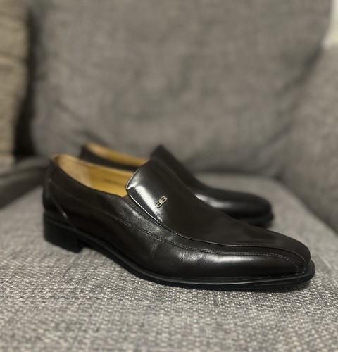 Balenciaga dark brown - dark, leather