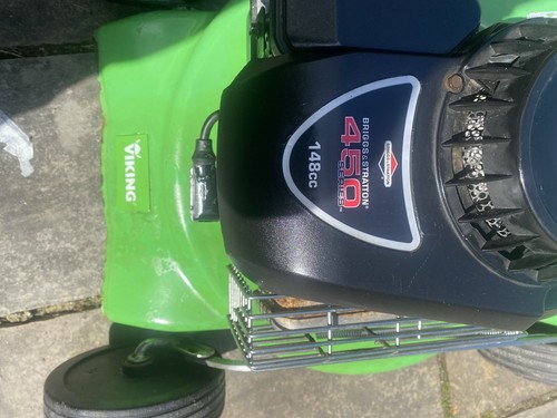 Viking petrol lawnmower - viking,