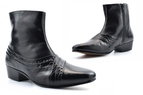 Mens cuban heel boots real - mens,