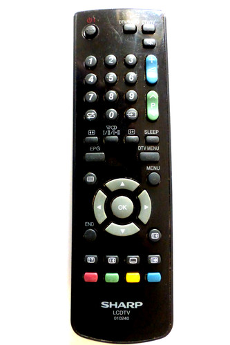 Sharp lcd remote control - sharp,