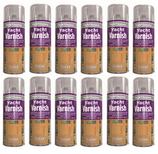 12 x Yacht Varnish Spray Paint