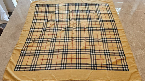 Burberry silk square scarf - burberry,