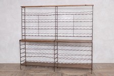 FRENCH CELLAR WINE RACK DISPLAY STAND IRON WINE DISPLAY UNIT