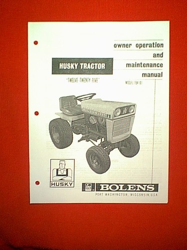 Bolens husky 1225 - 1225, tractor