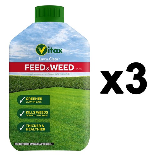 Vitax feed weed lawn - x,