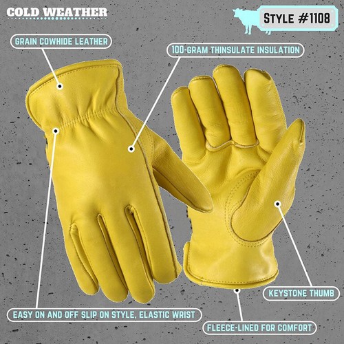 Yellow leather cow hide - leather,