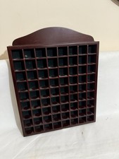 Thimble Display Case Brown
