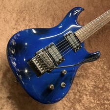 Ibanez JS1000 Burnt Transparent Blue 2001 Electric guitar