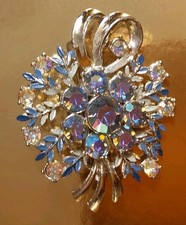 Vintage Aurora Borealis Brooch
