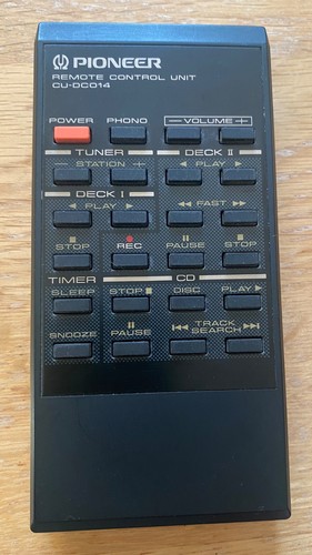 Pioneer dc014 remote - cu-dc014,