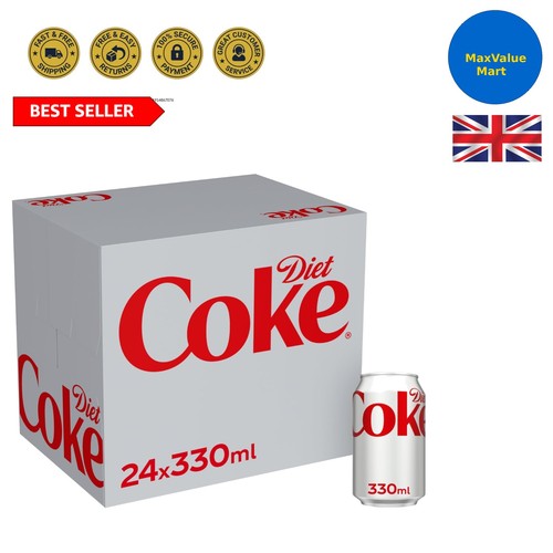 Diet coke can cola - diet,