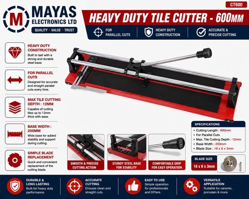 Heavy dut tile - dut, cutter