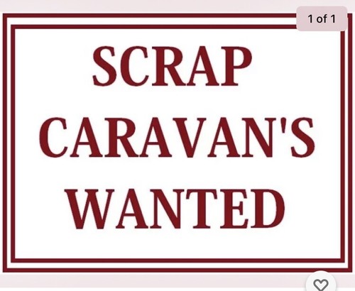Scrap caravan damp damaged - caravan,, or