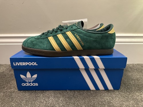 Adidas liverpool green gold - liverpool, green/gold