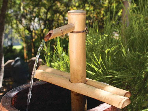 Bamboo fountain kit with - kit,