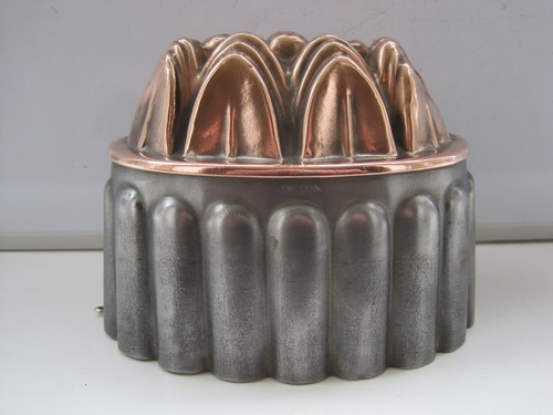 Antique victorian copper tin - victorian,