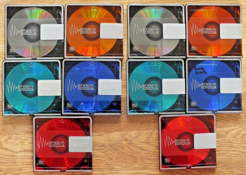 Sony minidiscs md80 used - 10,
