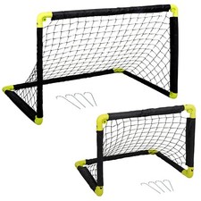 Foldable Mini Football Soccer Training Futsal Garden Indoor Outdoor Kids Goals